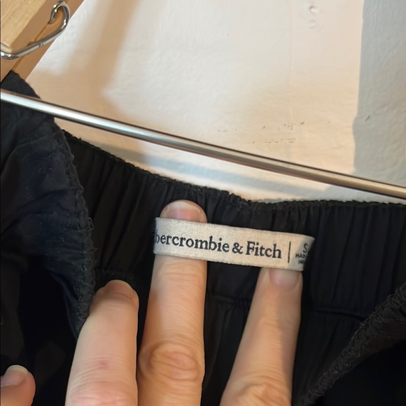 Cotton Poplin Black Drop Waist Skirt - Picture 2 of 4